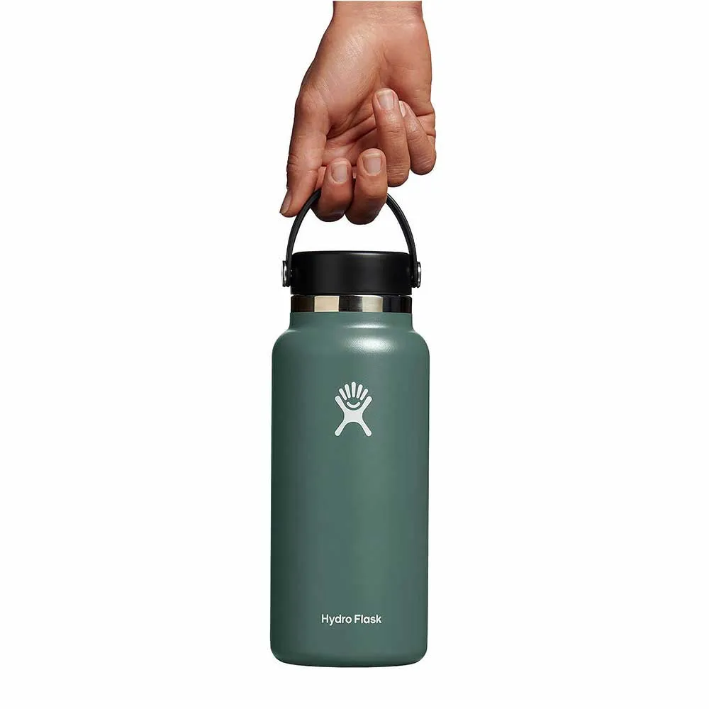 32 oz Wide Mouth Water Bottle- Fir