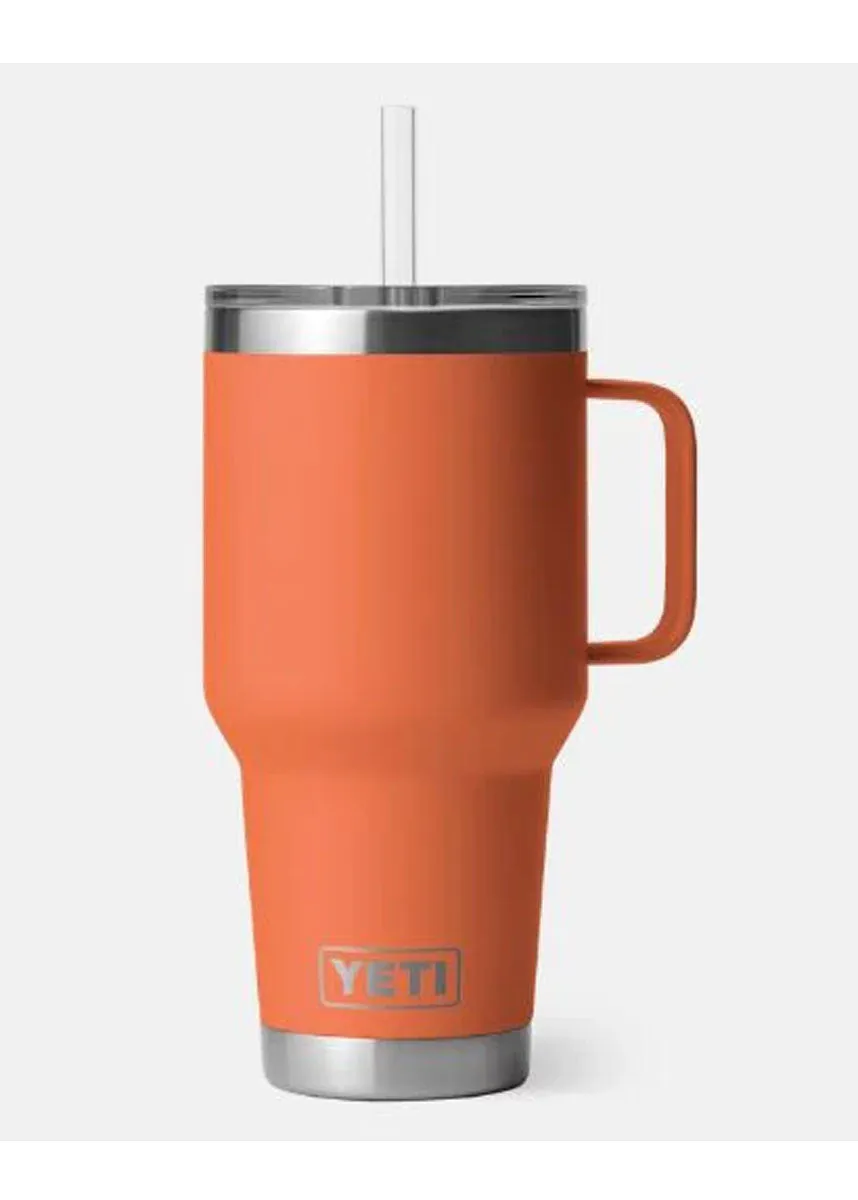 35 oz Rambler Mug with Straw Lid