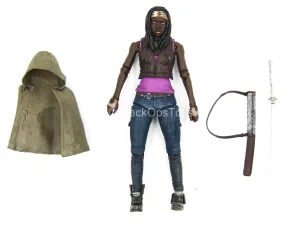 5 INCH SCALE - TWD - Michonne w/Survival Gear Set