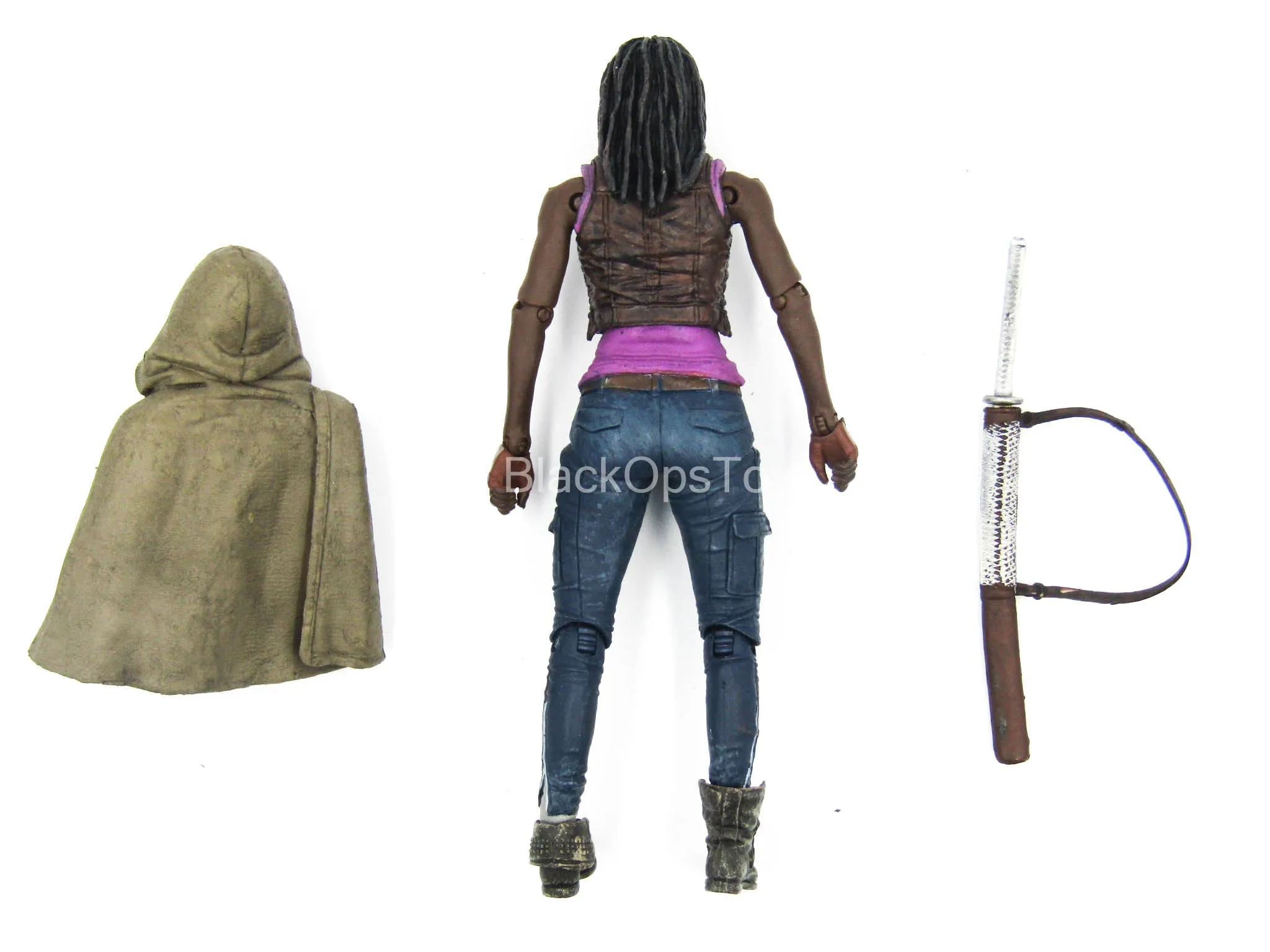 5 INCH SCALE - TWD - Michonne w/Survival Gear Set