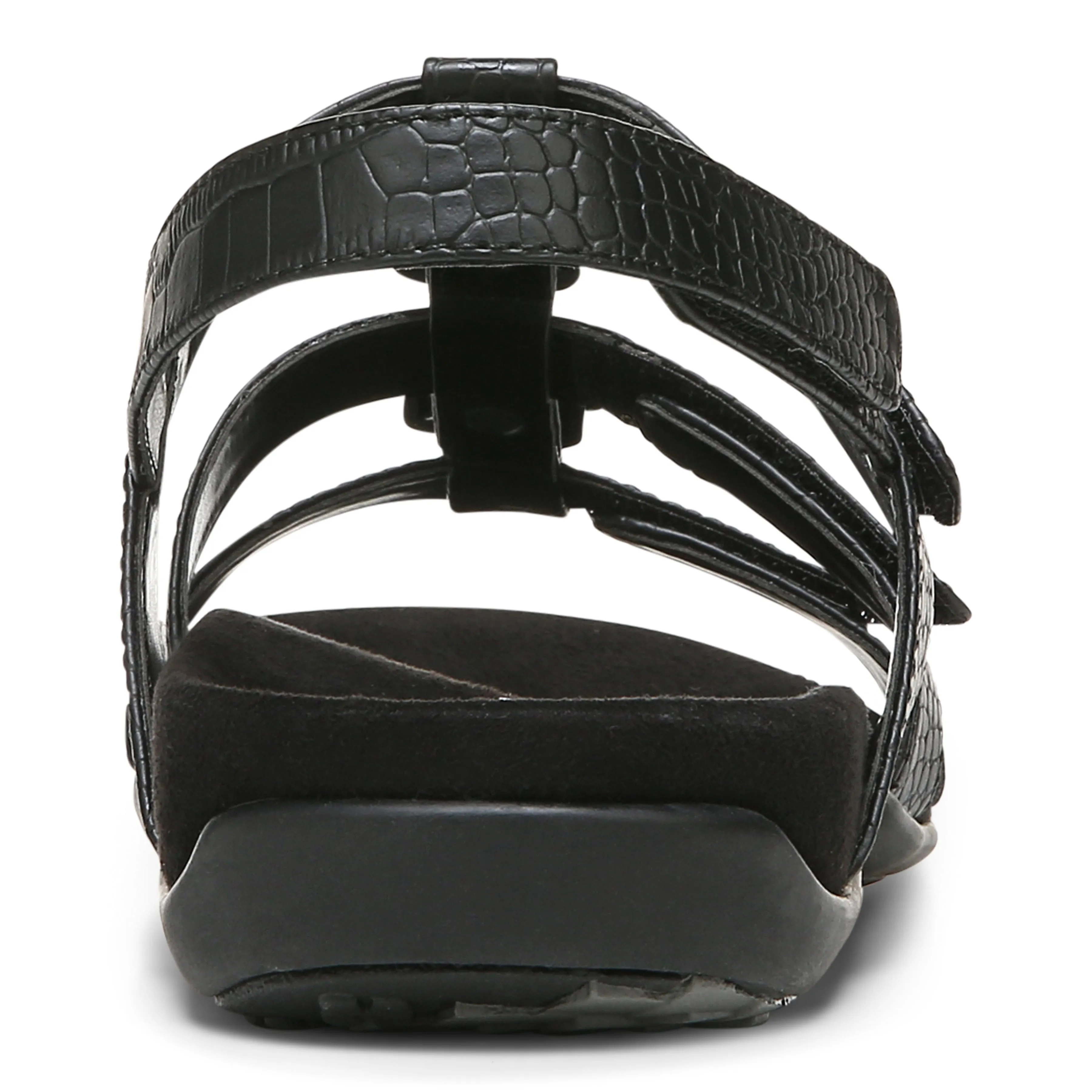 Amber - Black Croc