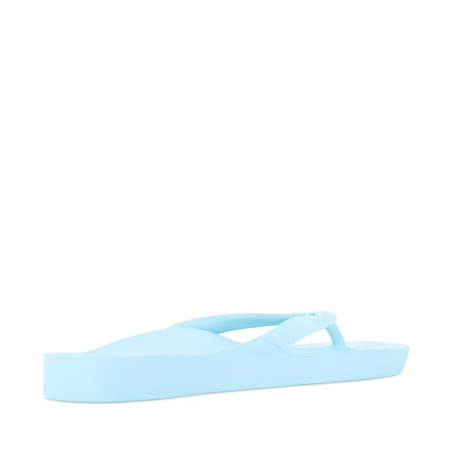 ARCH SUPPORT THONGS - SKY BLUE