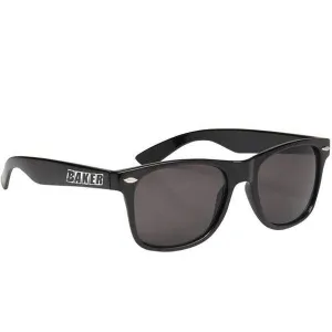 Baker Brand Logo Sunglasses Black - White