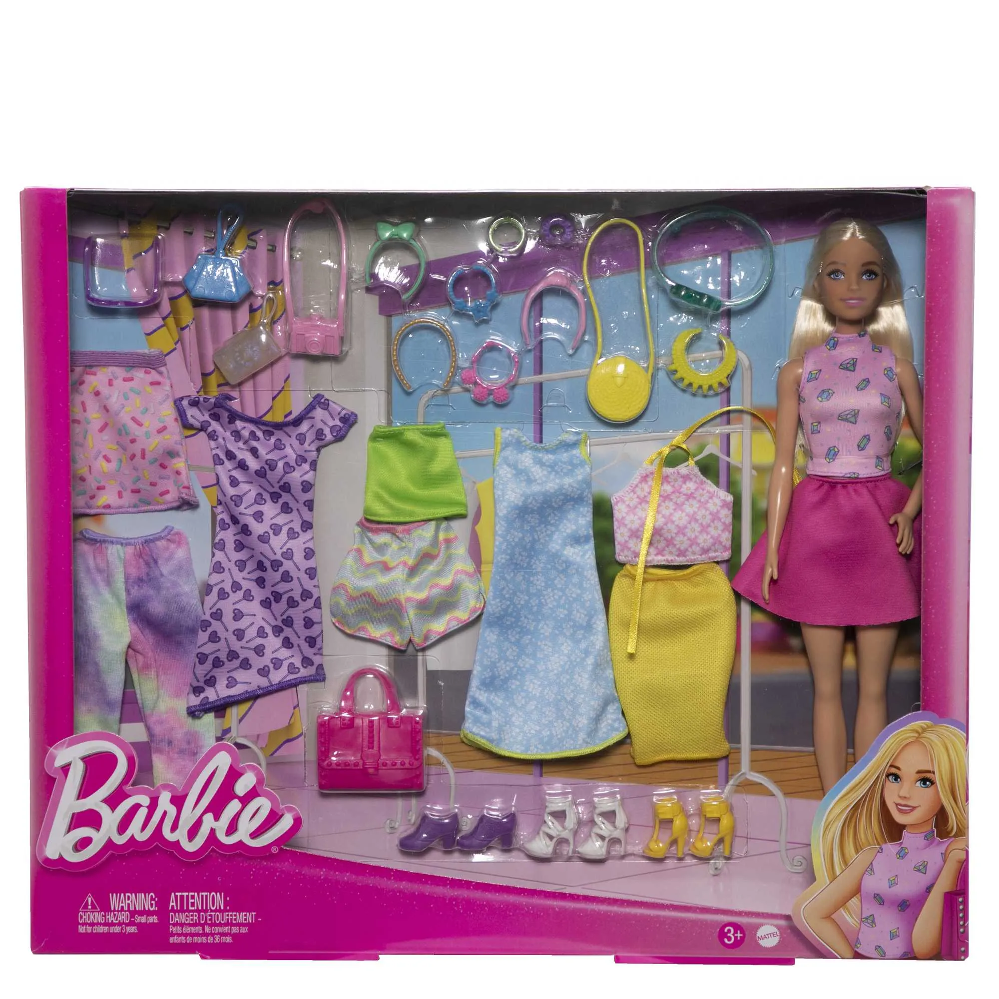 Barbie CloThes And Doll, Mix-And-Match Fashions And Accessories