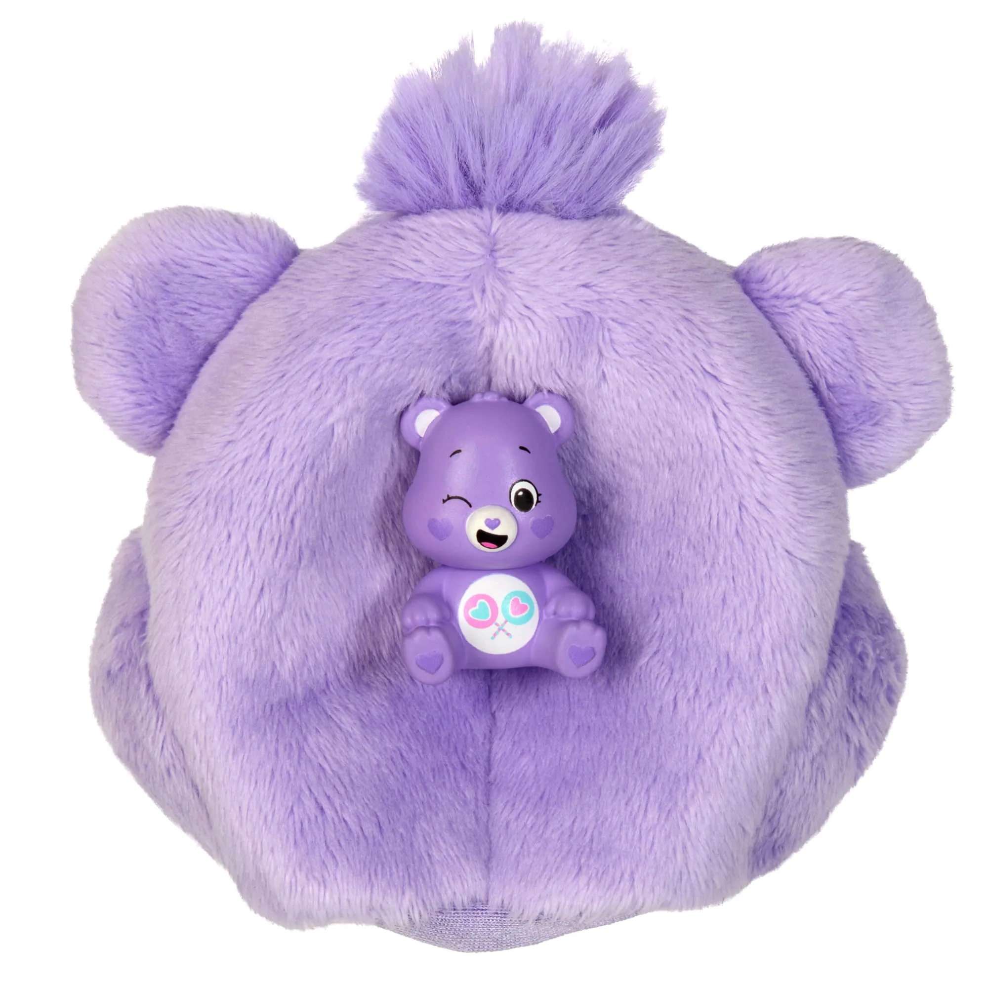 Barbie Cutie Reveal Care Bears Series Doll & Accessories in Share Bear Plush Costume, 10 Surprises