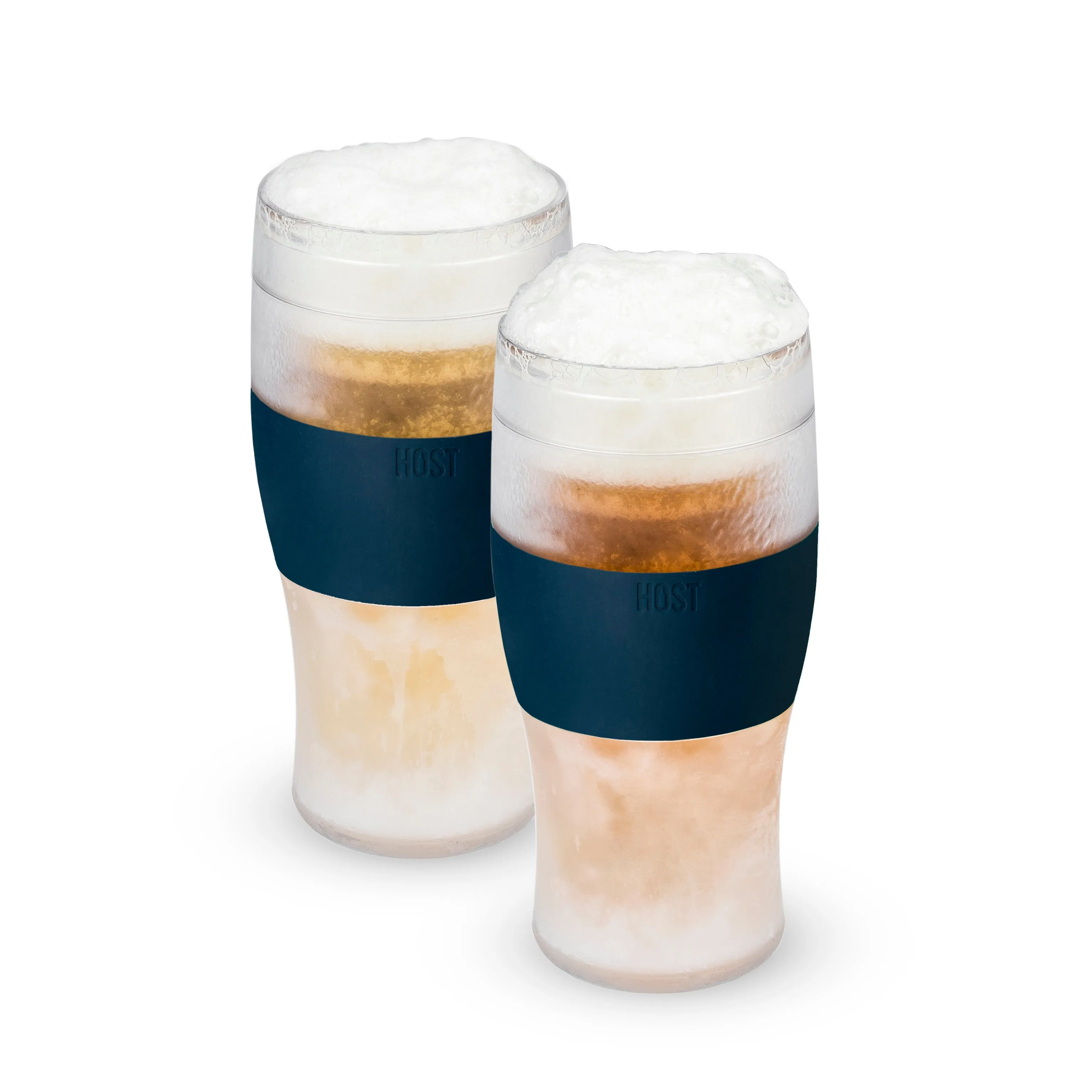 Beer FREEZE™ Cooling Cups in Varsity Blue, Set of 2