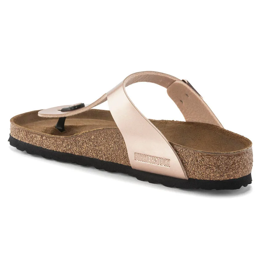 Birkenstock Women's Gizeh Birko-Flor (Copper - Regular fit)