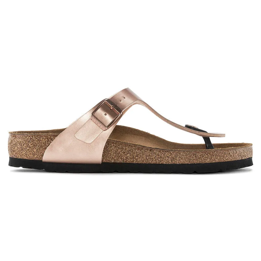 Birkenstock Women's Gizeh Birko-Flor (Copper - Regular fit)