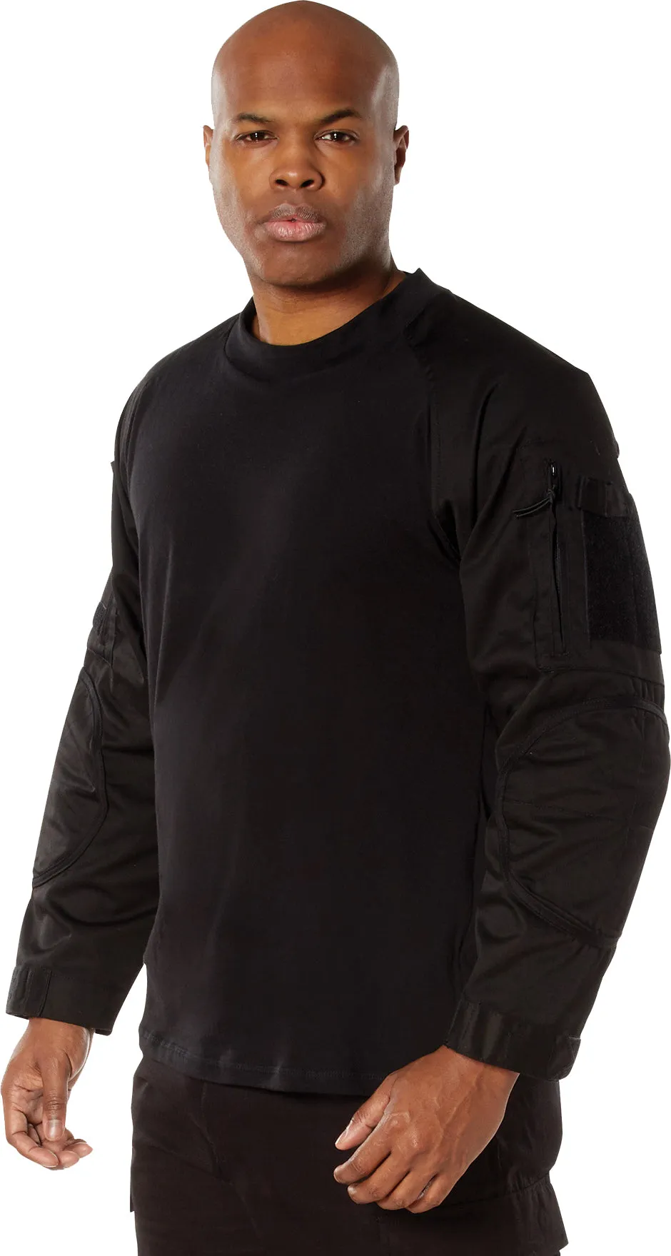 Black - Tactical Airsoft Lightweight Combat Shirt