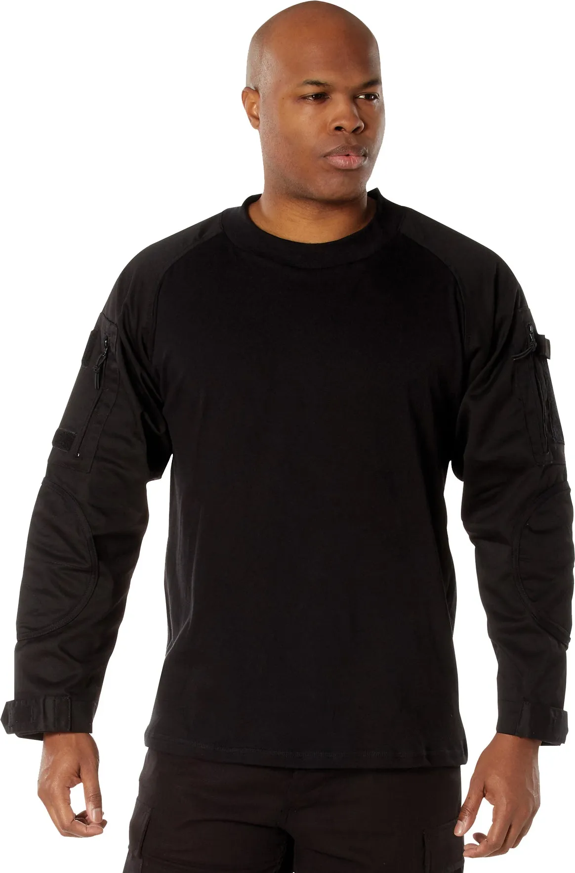 Black - Tactical Airsoft Lightweight Combat Shirt