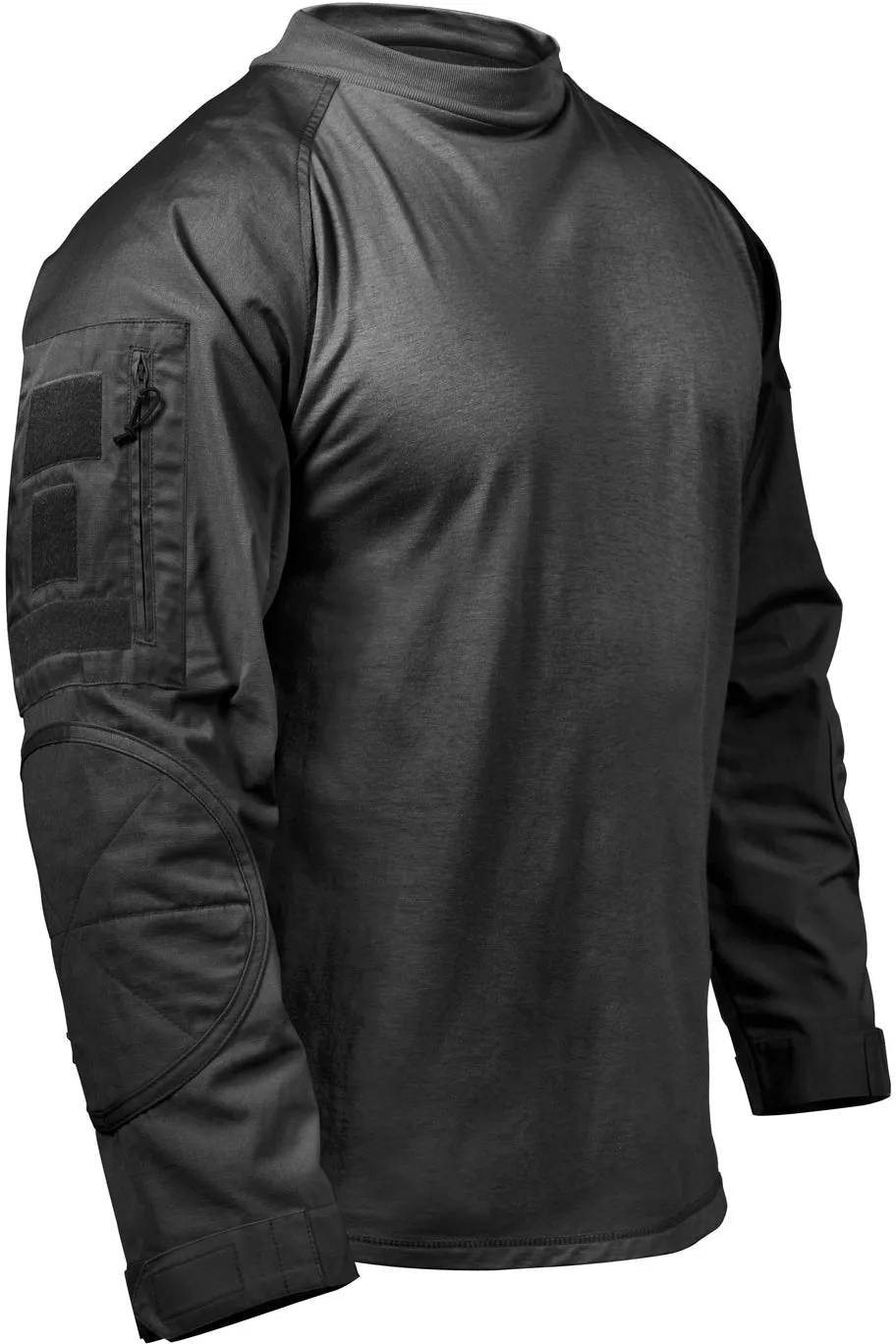 Black - Tactical Airsoft Lightweight Combat Shirt