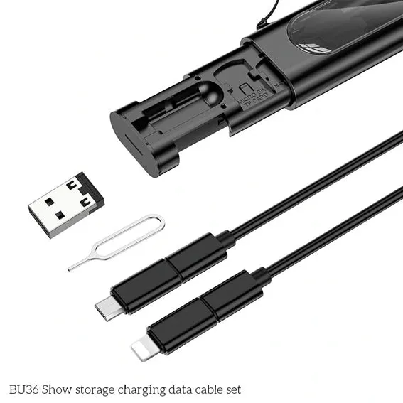 BOROFONE BU36 60W 3A Multifunction Charging Cable