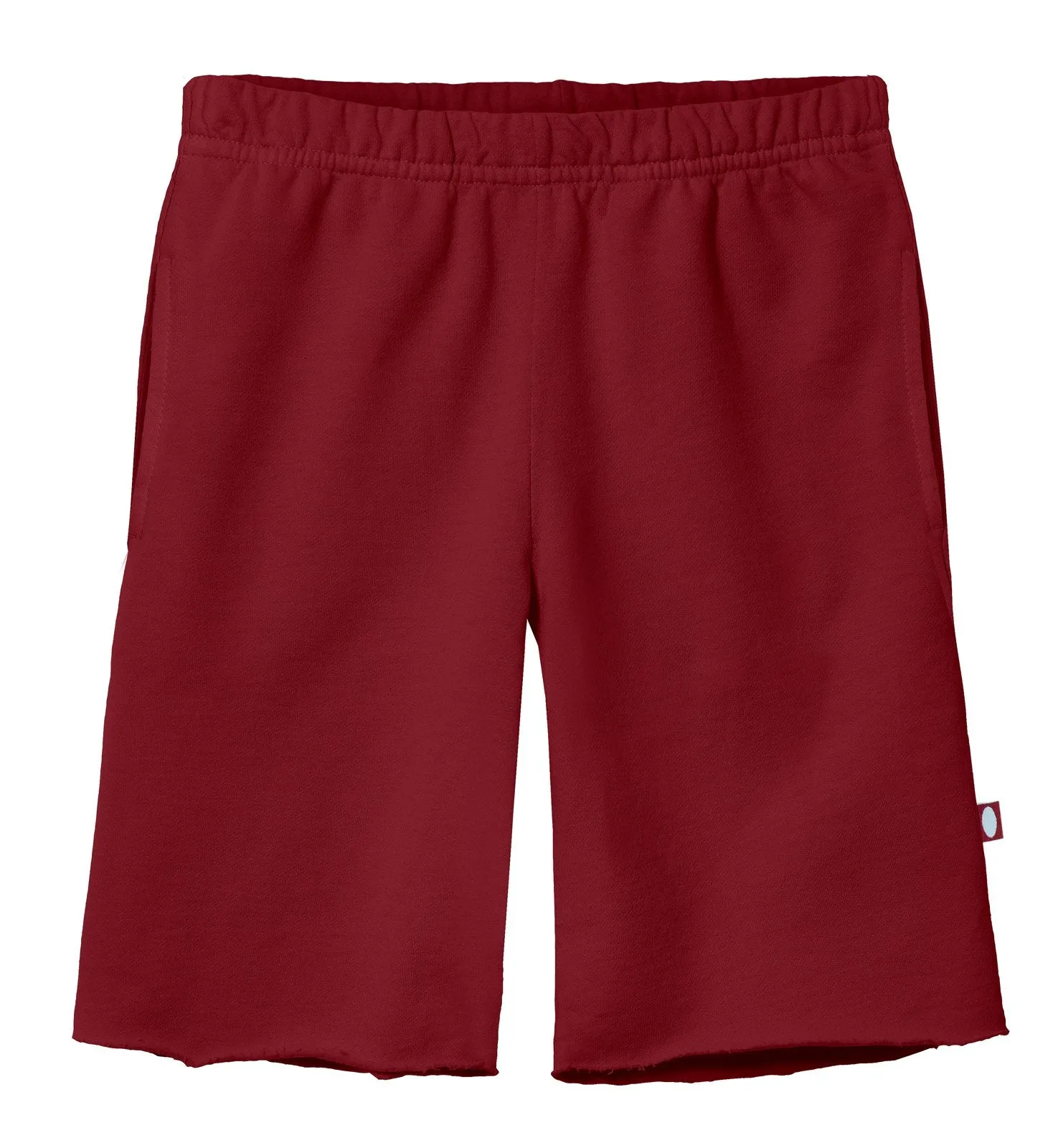 Boys Amazingly Soft Cotton Lightweight Fleece Shorts | Red