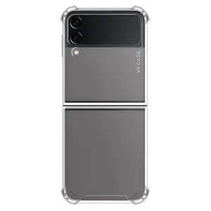 Capa Silicone Rígida VX Case Galaxy Z Flip 3 - Transparente