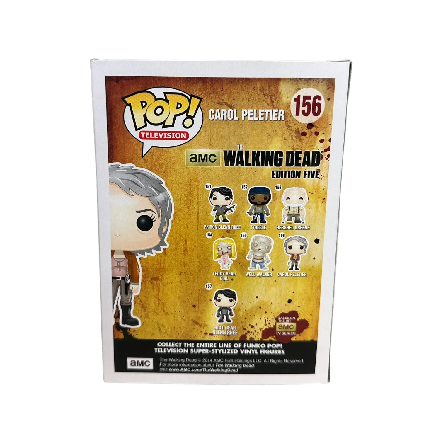 Carol Peletier #156 Funko Pop! - The Walking Dead - 2014 Pop! - Condition 6.5/10