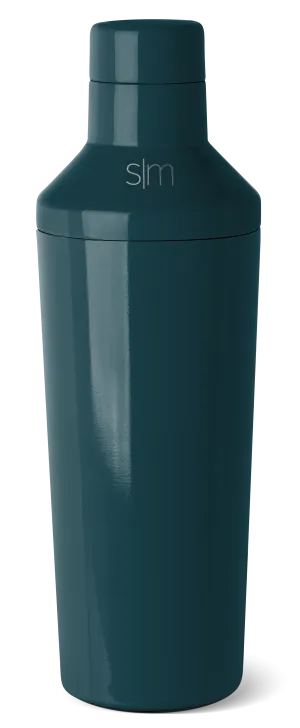 Classic Cocktail Shaker with Jigger Lid