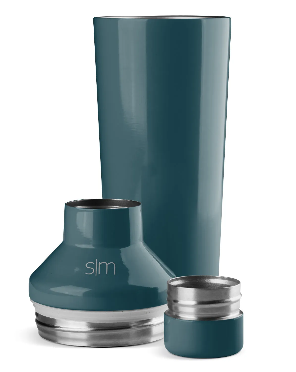 Classic Cocktail Shaker with Jigger Lid