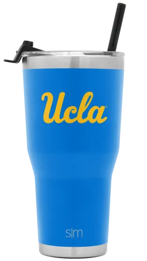 Collegiate Cruiser Tumbler with Flip Lid and Straw