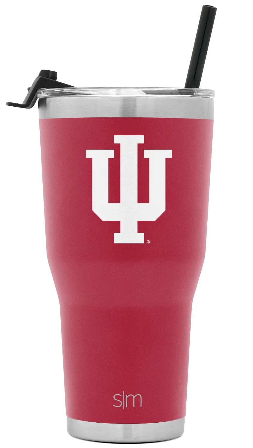 Collegiate Cruiser Tumbler with Flip Lid and Straw