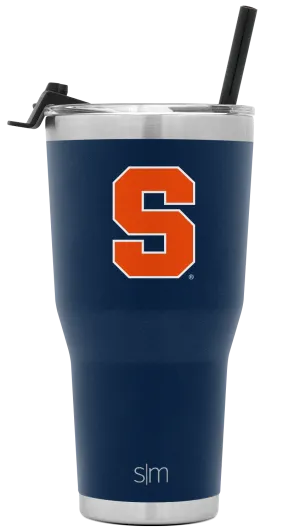 Collegiate Cruiser Tumbler with Flip Lid and Straw