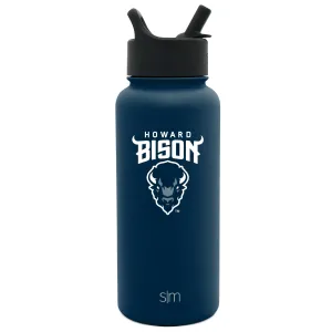 Collegiate Summit Water Bottle with Straw Lid