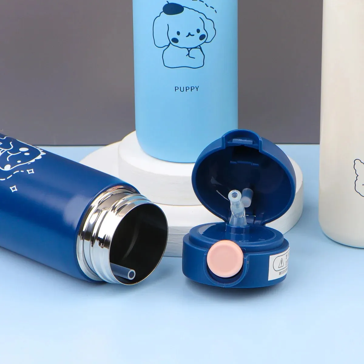 Cute Thermos insulated Sipper Bottle