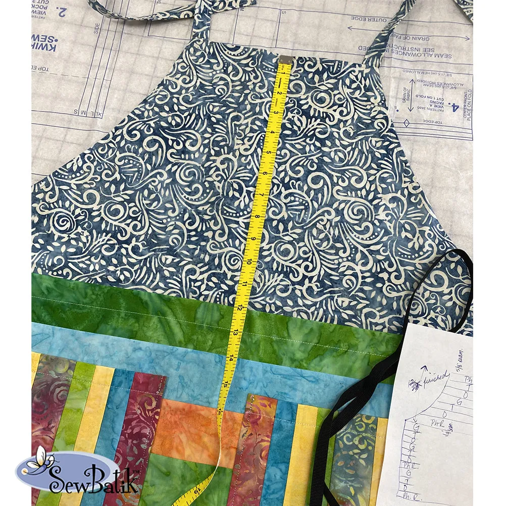 Fashion Duo:  Apron Fun - Pieced