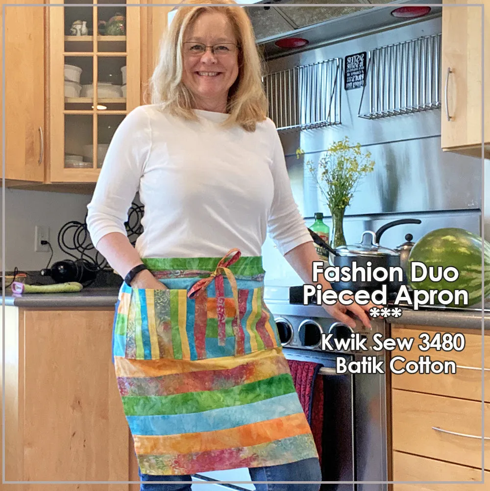 Fashion Duo:  Apron Fun - Pieced