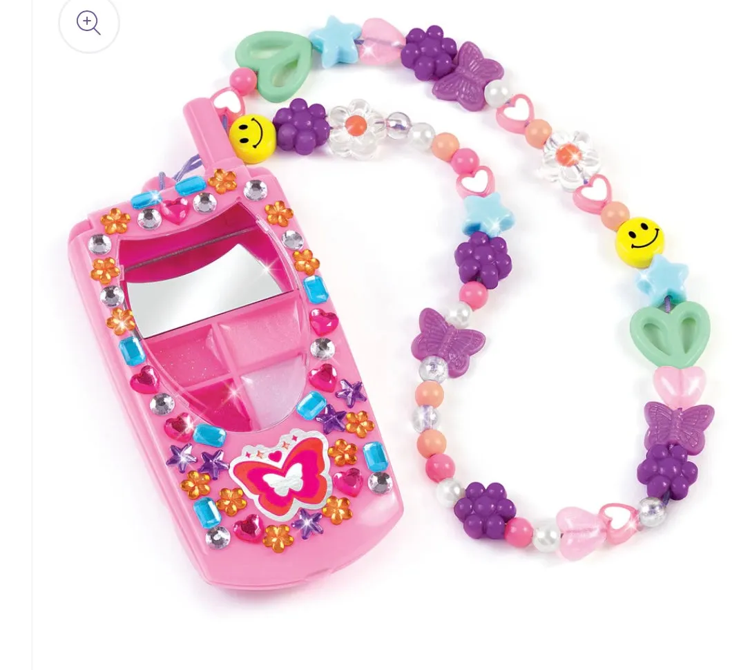 Flip Phone Lip Gloss set and DIY Lanyard