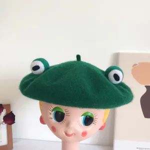 Frog Wool Beret by0152