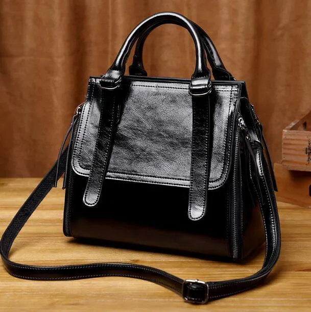 Genuine Leather Luxury Brand Crossbody Handbags