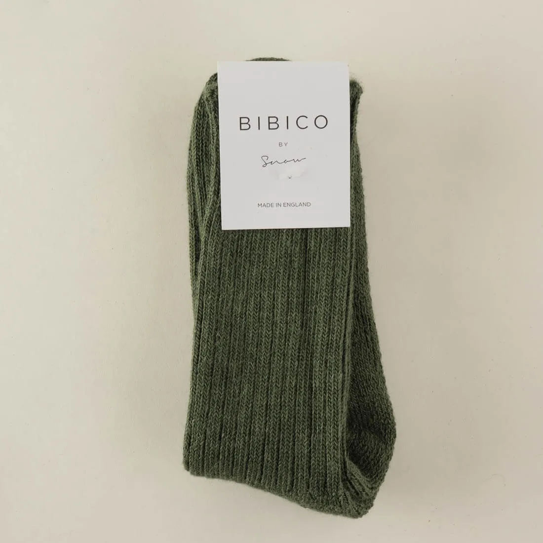 Green Alpaca Walking Socks