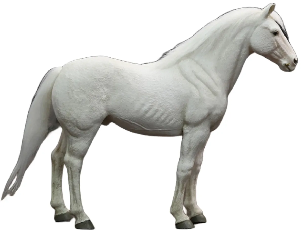 HiPlay DID Collectible Action Figure: Palm Hero, Horse, 1:12 Scale Miniature Figurine (Horse)