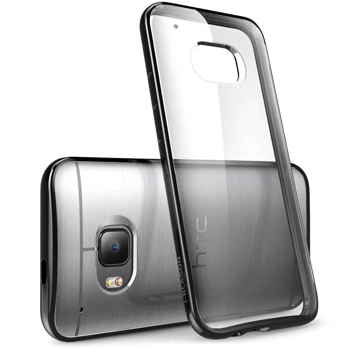 HTC One (M9) Halo Case-Clear/Black