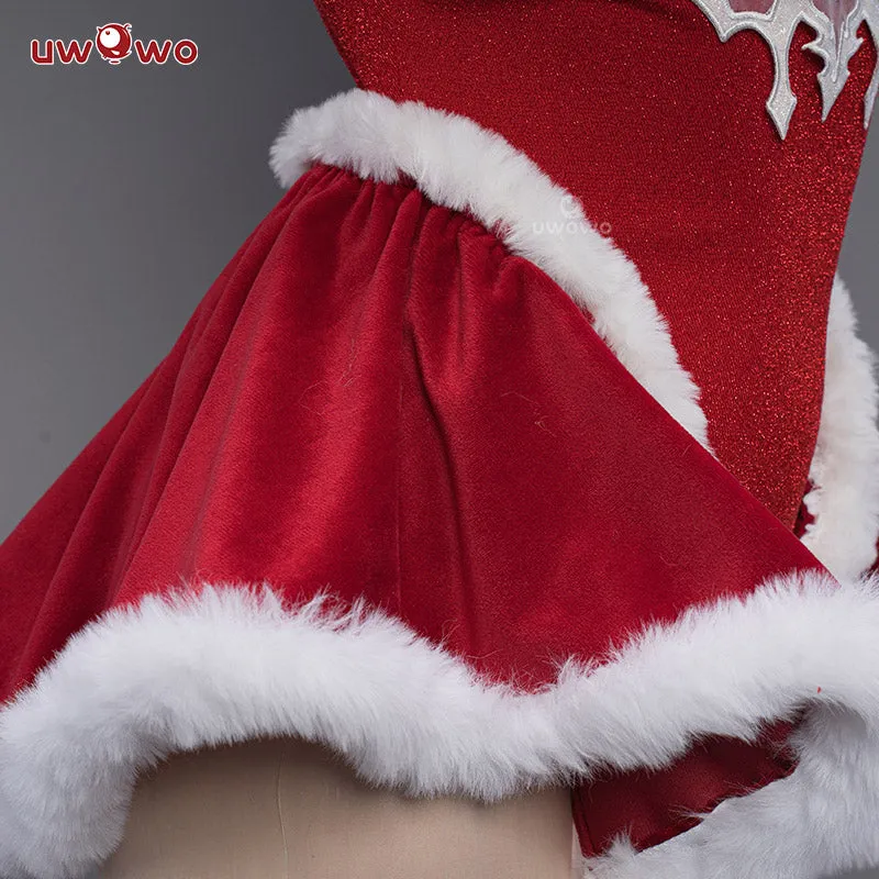 【In Stock】Uwowo Nier: Automata 2B Red Holiday Christmas Cosplay Costume