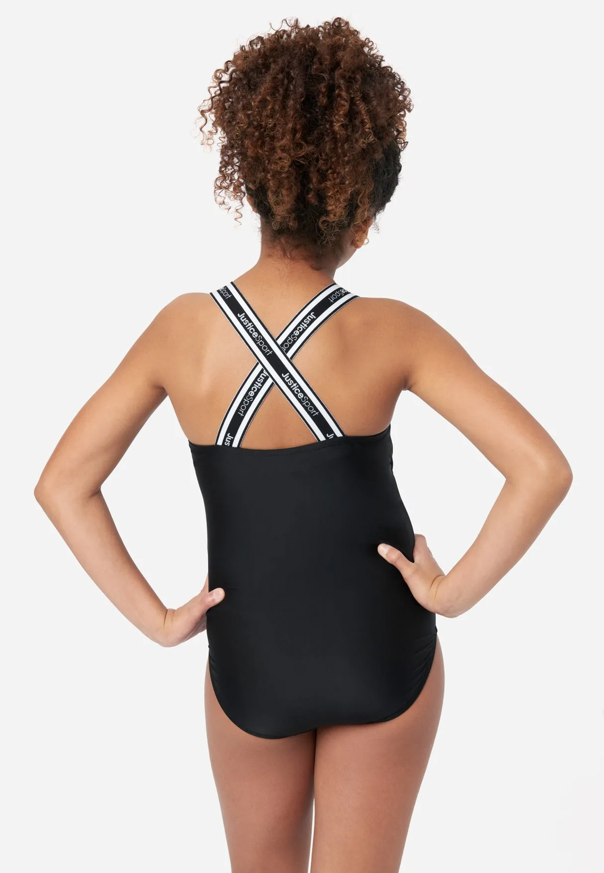 J Sport Graphic One-Piece Swimsuit