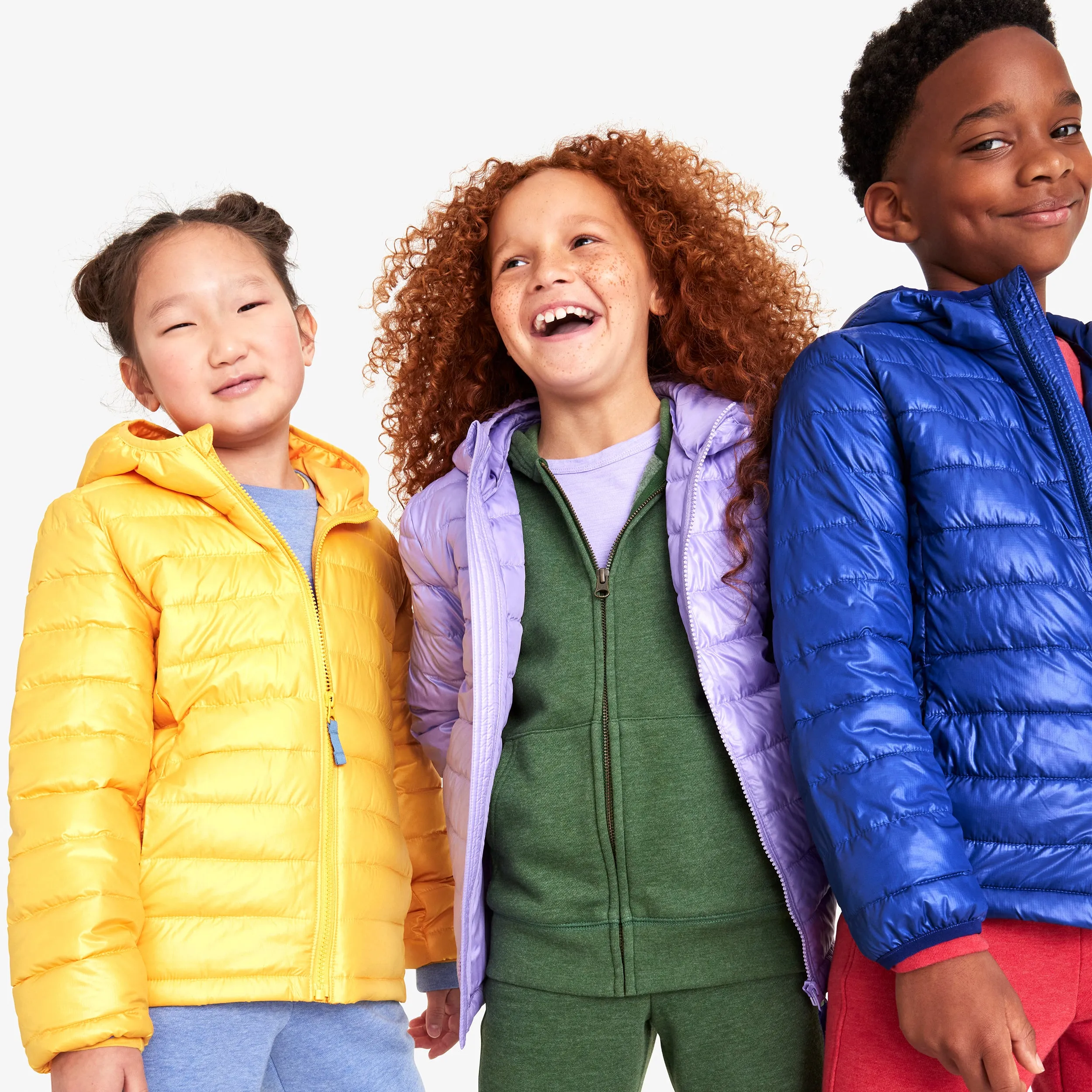 Kids lightweight puffer jacket