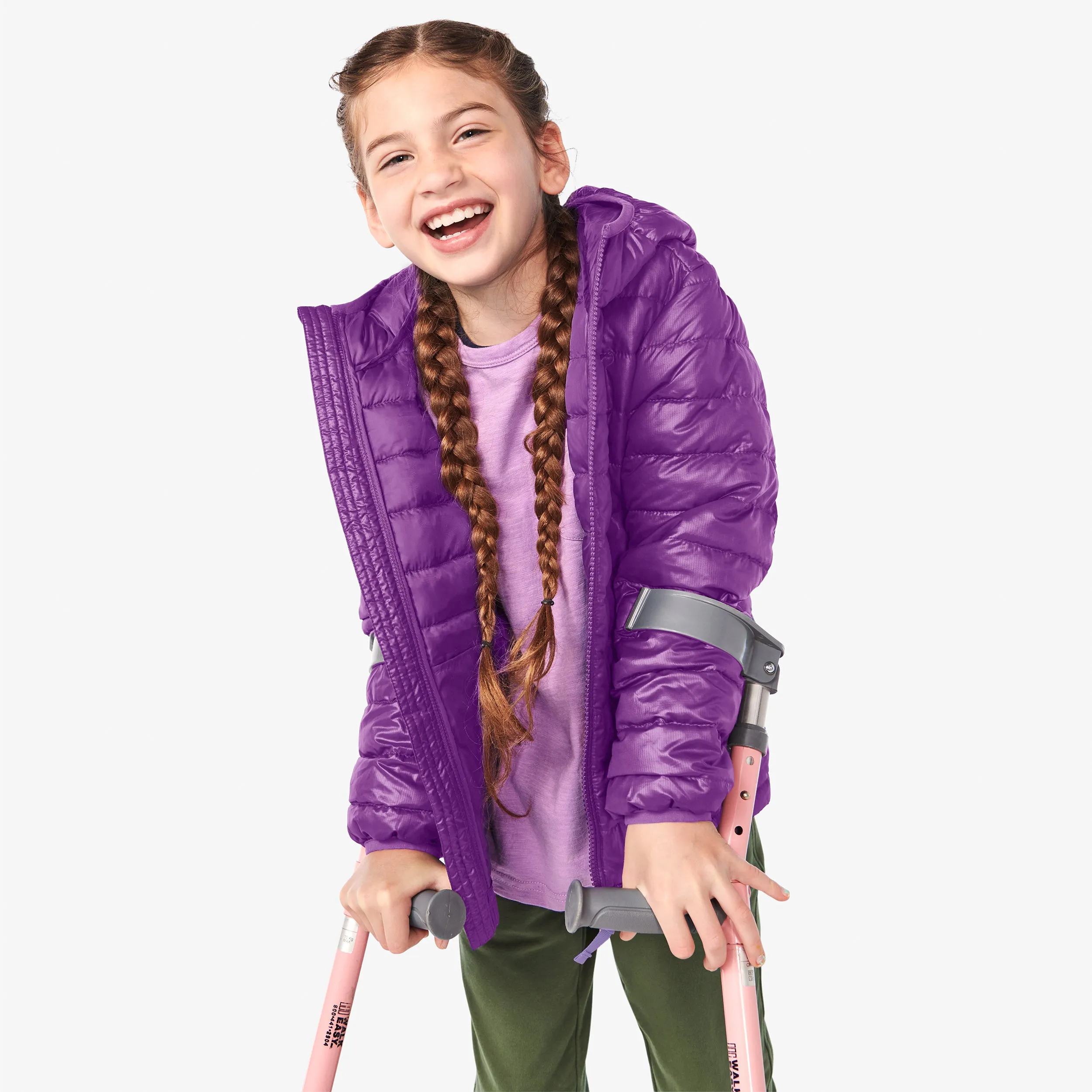 Kids lightweight puffer jacket