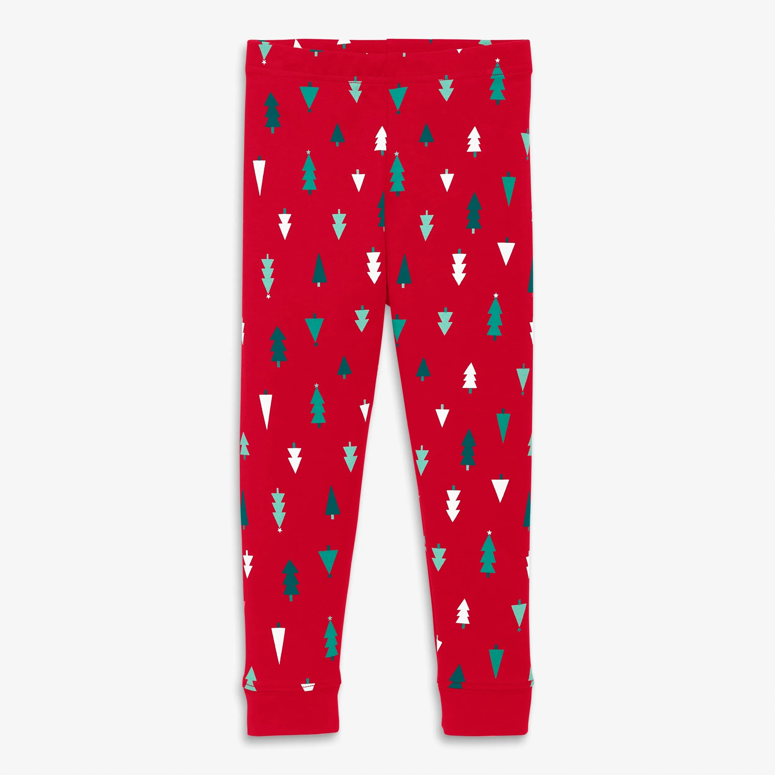 Kids organic PJ pant in twinkly trees