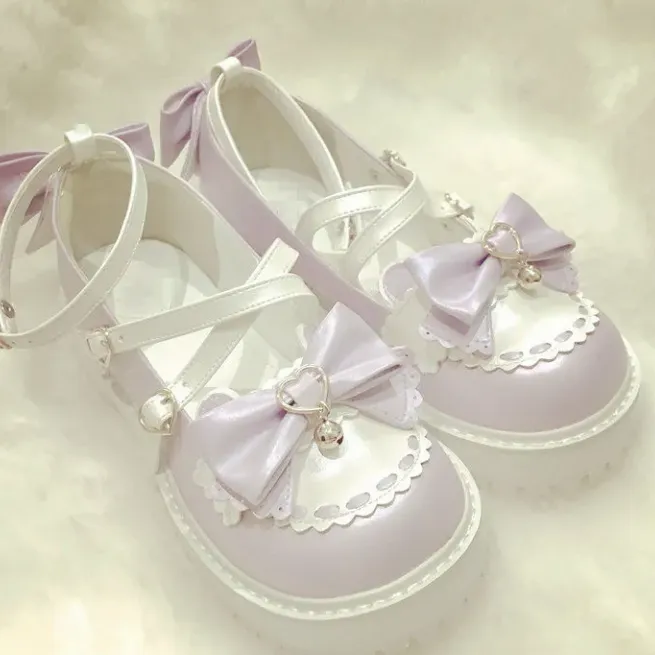 Lolita Small Leather Shoes Student Korean Version All-Match Jk Japanese Cute Big-Toed Shoes College Style