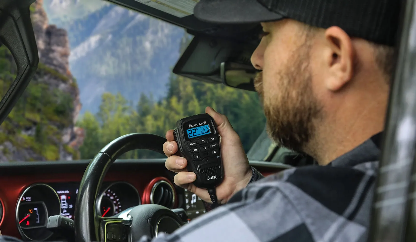 Midland MXT275J Jeep® MicroMobile® Two Way Radio