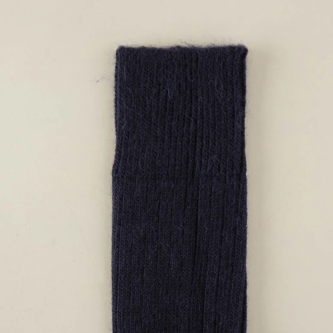 Navy Alpaca Walking Socks