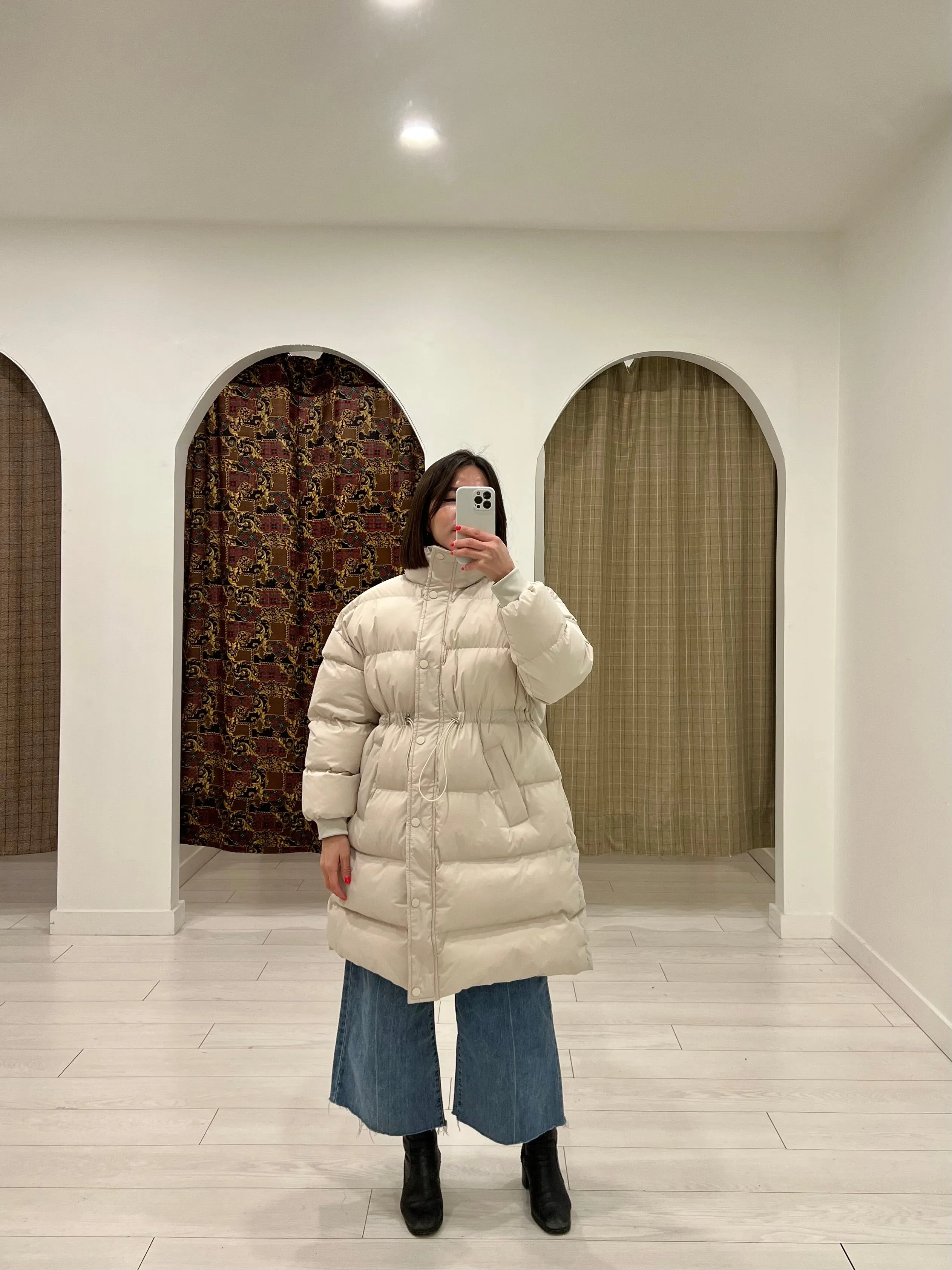 NINA Long puffer jacket