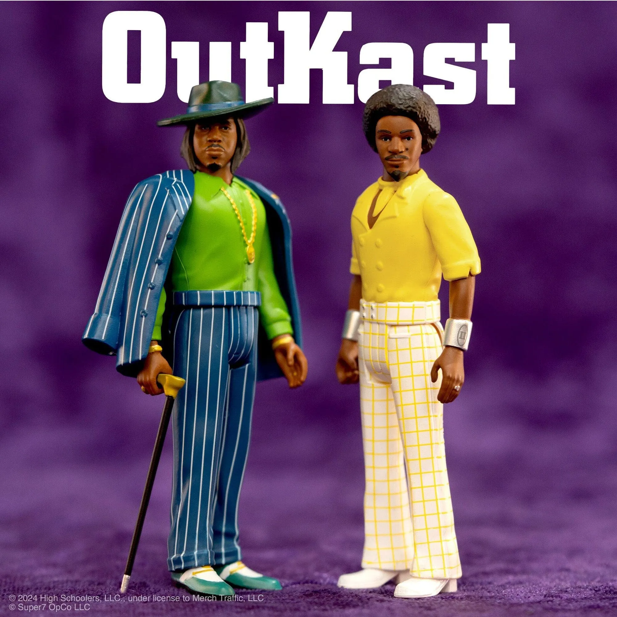 OutKast Aquemini 3.75" Reaction Figures 2-pack by Super7