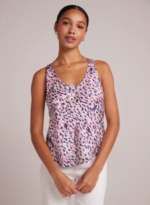 Scoop Neck Tank - Confetti Print