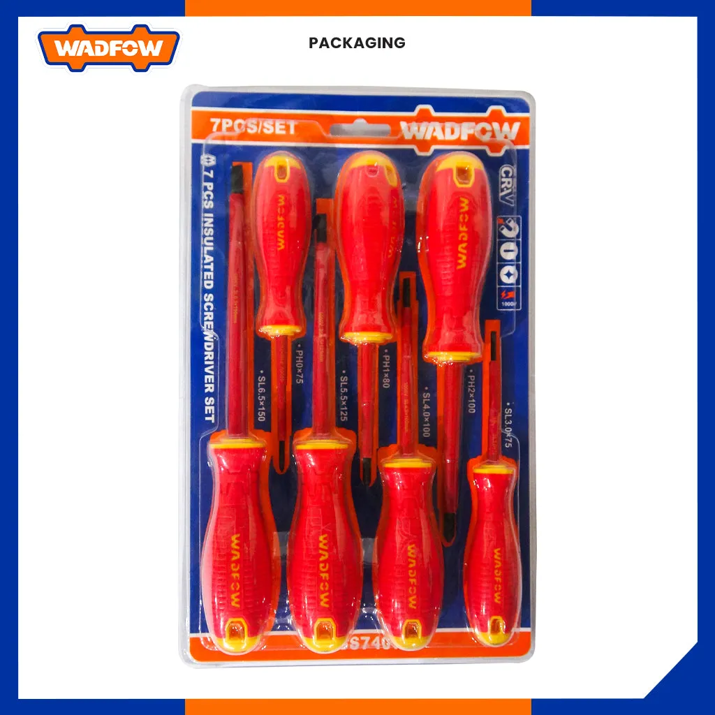 Set of (7) Insulated flat & bake Screwdrivers Set WSS7407