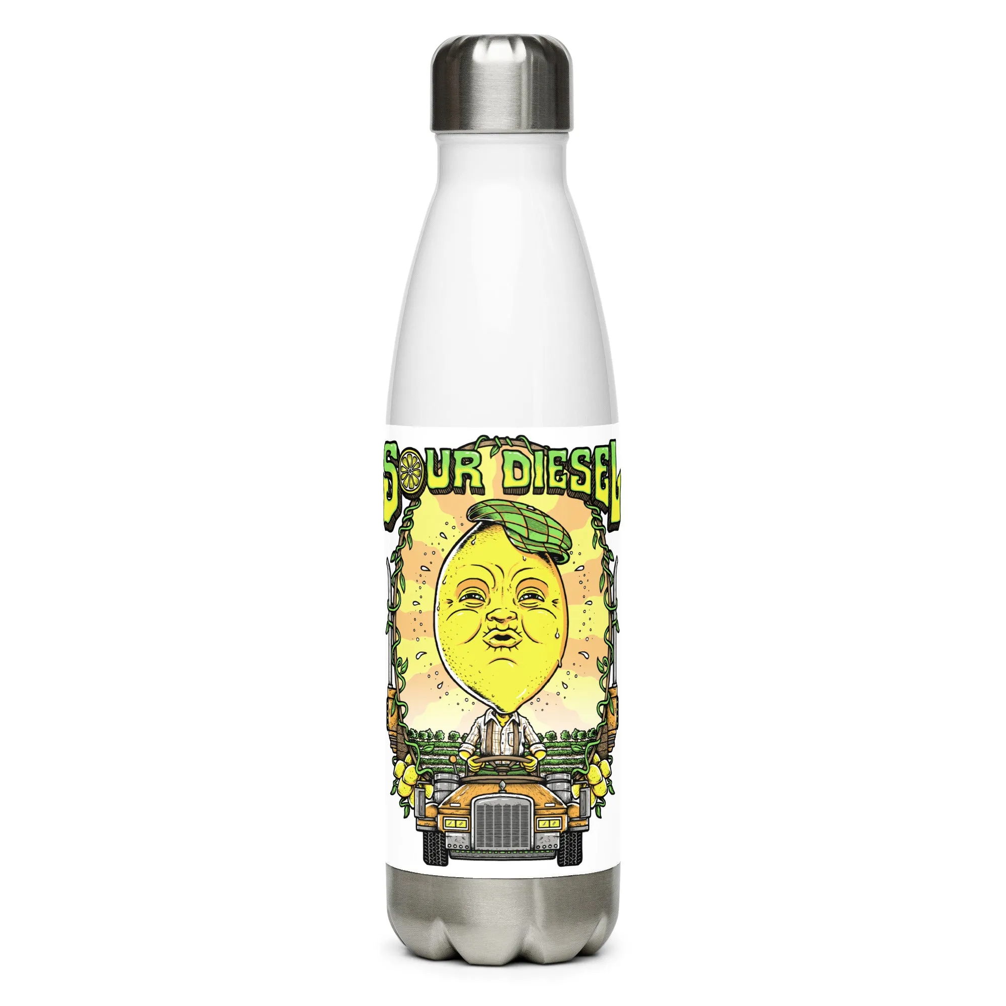 Sour Diesel Stainless steel water bottle