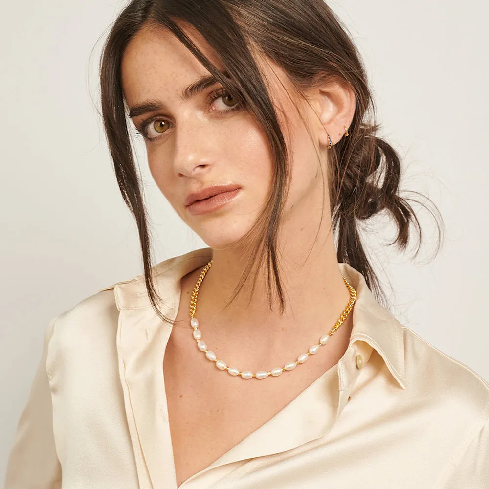 Victoria Havana Pearl Choker Necklace