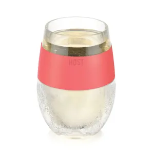 Wine FREEZE™ Cooling Cup in Coral