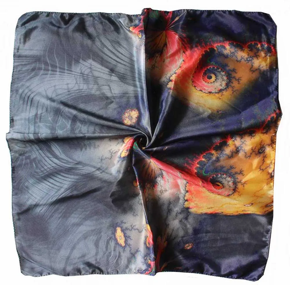 Women Fashion Square Scarf Scarves Soft Silky Printed Wraps Accessories for Women Fashion